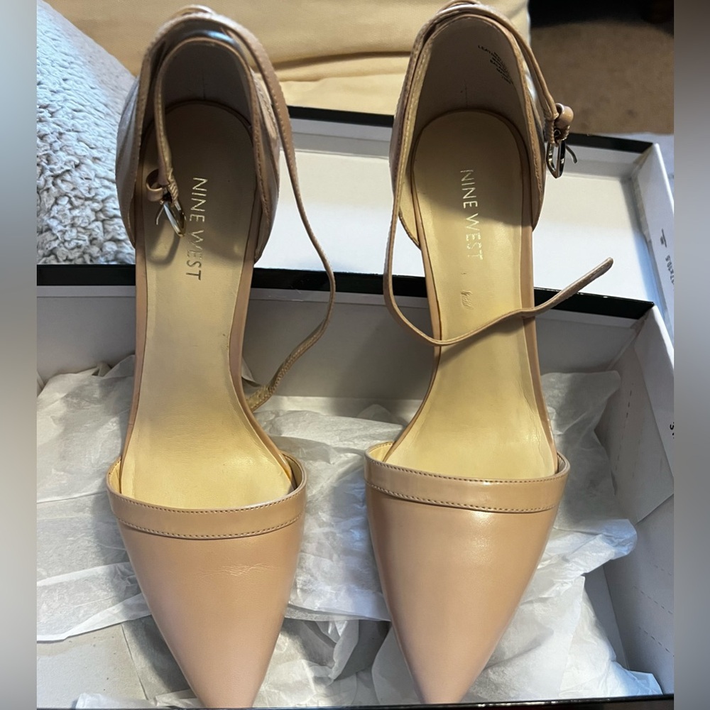 Nine West Heels - 8.5 in Blush
